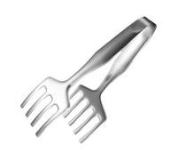 Metal Grilling Tongs, Stainless Steel Serving Tongs for Barbecue - Heat Resistant Kitchen Accessories for Fish Steak Buffet Home Restaurant Outdoor