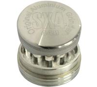 Metal Grinder 2 Part Aluminium SX4 Spice Crusher, Herbs and Spice Grinder, Smoothly Grinds Dry Herbs and Spices (44mm)