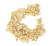 Metal Grommets Eyelets Kit,Metal Eyelet Set Sturdy Grommet Binding Metal Retainer Single Hole Slot Paper Card Puncher for Hole Slot Puncher, Binding documents