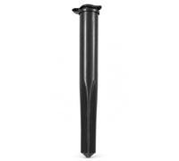 Metal Ground Spike for Rotary Washing Line and Parasol, 32mm/40mm Pole Socket, Soil Spear Holder for Rotary Airer, Garden Washing Line and Outdoor Poles
