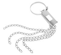 Metal Ground Wire Earth Belt for Safe Driving Car Anti Static Strap | Silver Metal Build, Easy Install, Rear Undercarriage Fit, Protects Electronics, Space-saving Design