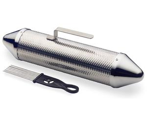 Metal Guiro 38.7 cm, with Scraper GUSM-15