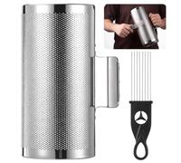 Metal Guiro Instrument with Scraper, Portable Guiro Shaker, Latin Percussion Instrument Musical Training Tool for Beginner Musicians, Professional Performers
