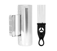 Metal Guiro Shaker With Scraper Musical Training Tool Band Accompaniment Sand Hammer Guiro Latin Instruments Enduring