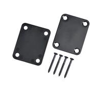 Metal Guitar Bass Neck Plate With Mounting Screws Guitar Neck Joint Board Mounting Plate Electric Guitar Accessory
