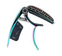 Metal Guitar Capo Easy To Carry Studio Capo Spring Clamp Capo For Beginners And Professional Player Professional Guitar Capo With Tuner