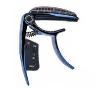 Metal Guitar Capo Easy To Carry Studio Capo Spring Clamp For Beginners And Professional Player Guitar Tuner