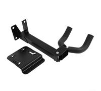 Metal Guitar Hanger Stand Wall Mount Soft Foam Pad | 180-degree swivel action, adjustable viewing angle, space-saving design, easy rotation, flexible display