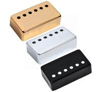 Metal Guitar Humbucker Pickup Cover 50mm Pole Space-Gold+Chrome+Black For Gibson replacement