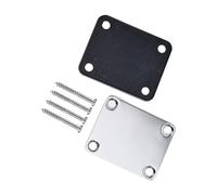 Metal Guitar Neck Joint Plates Replacement Electric Guitar Neck Plate With Mounting Screws Guitar Hardware Parts