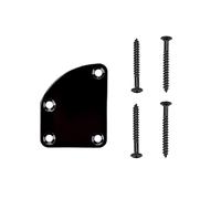 Metal Guitar Neck Plate 4 Holes Guitar Neck Joint Board Mounting Plate Electric Guitar Bass Replacement Parts Durability