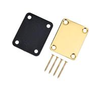 Metal Guitar Neck Plate Vintage Styles Guitar Neck Joint Board Mounting Plate Electric Guitar Bass Replacement Parts