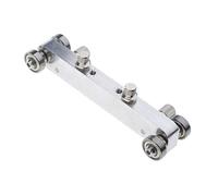 Metal Guitar Nut and Saddle Sander Luthier Tool for Guitar Accessory Silver