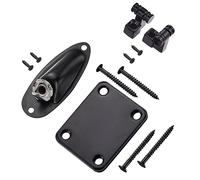 Metal Guitar String Tree Retainer Set With Mounting Screw Improve Tuning Stability&Extend String Life Guitar Loaded