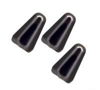 Metal Guitar Switch Tip Knob for LP for sg Electric Guitars - Threaded for toggle Switch Cap Replacement Parts Compatible with for american Fender (3PCS Deep black)