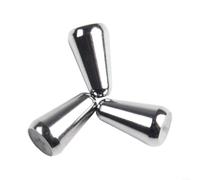 Metal Guitar Switch Tip Knob for LP for sg Electric Guitars - Threaded for toggle Switch Cap Replacement Parts Compatible with for american Fender (3PCS Silver)