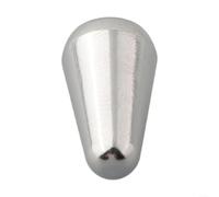 Metal Guitar Switch Tip Knob for LP for sg Electric Guitars - Threaded for toggle Switch Cap Replacement Parts Compatible with for american Fender (1PC Silver)
