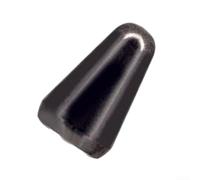 Metal Guitar Switch Tip Knob for LP for sg Electric Guitars - Threaded for toggle Switch Cap Replacement Parts Compatible with for american Fender (1PC Deep black)