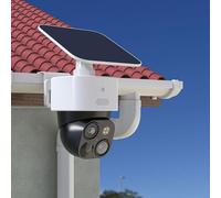 Metal Gutter Mount Bracket For Eufy S340 E42 E30 Cameras Durable White Outdoor Security Installation Solution