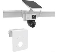 Metal Gutter Mount Bracket for eufy Security PoE-Bullet-PTZ Cam for s4 | for durable Metal Construction, White Finish, Easy Install for Outdoor Surveillance