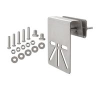 Metal Gutter Mount Bracket for EufyCam S4 Solar Security Camera, Weather-Resistant Metal Construction with Adjustable Angle for Optimal Coverage, Silver Outdoor Mount for Quick Tool-Free Installation