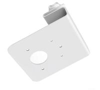 Metal Gutter Mount Bracket White For Eufy Security Cameras | For Durable Metal,Weather-resistant,Install,Optimal Positioning,Sleek White Finish,Fits For Eufy For Poe & For Ptz For Cams
