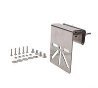 Metal Gutter Mount for EufyCam S4 Solar Security Camera, Weatherproof Mounting Accessories in Silver