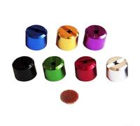 Metal Half Moon Pin Nut for Abu and For DAIWA Series Drum Reels, Designed for Secure Fit and Longevity, Dimensions 0 9x0 7cm, Weight 2g (green)
