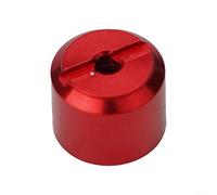 Metal Half Moon Pin Nut for Abu and For DAIWA Series Drum Reels, Replacement Part, Metal Construction, 1 Piece (red)