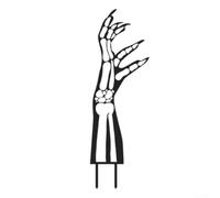 Metal Halloween Floor Stake Bloody Hand Design(B)