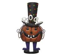 Metal Halloween Pumpkin Decoration (26cm)