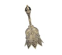 ＡＷＨＡＯ Metal Hand Bell for Events and Gatherings, Classic Ornament for Classroom and Prayer, Bronze