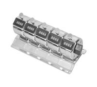 Metal Hand Count Counter Not Battery Required Counting Capacity Reusable Industrial for Attendance Tracking Inventory Sports Score Clickers