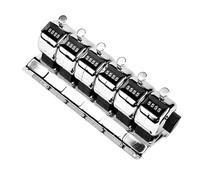 Metal Hand Count Counter Not Battery Required Counting Capacity Reusable Industrial for Attendance Tracking Inventory Sports Score Clickers
