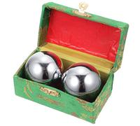Metal Hand Exercise Balls for Therapy and Stress Relief Training | Metal Pair, Physical Therapy Sessions and Massage Sessions, Easy to Store
