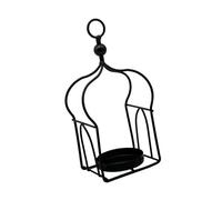 Metal Handheld Lamp Muslims Party Decors Middle Eastern Iron Moon Shape Tealight Holder Stand Candlestick Outdoor