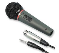 Metal Handheld Vocal Dynamic Microphone Cardioid XLR Cable DJ Karaoke Disco Band