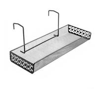 Metal hanging flower rack for mini potted plants and For young plants, suitable for balcony or indoor use, providing sturdy support and maximizing vertical space