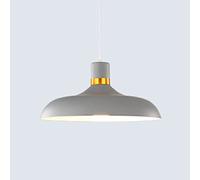 Metal Hanging Lamp Chinese Style Elegant Lights 1-Light Farmhouse Chandelier Dining Table Decoration Ceiling Lighting Fixture for Restaurant Dining Room Bedroom Kitchen Bar/Ash/12.6In*6.3In
