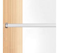 Metal Hanging Rod for Closet Wardrobe Organizer Support Hanger Bar with Flange End Caps in Gold Black White or Grey Oval Cabinets Pole 11.8in/30cm Length Sturdy and Stylish Storage Solution LWX