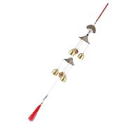 Metal Hanging Windbell Decor Cx28-1 Double Layer Six Tower Hat Fan