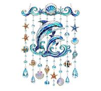 Metal Hanging Winds Chimes Graceful Animal Winds Chimes (Dolphin) (C)