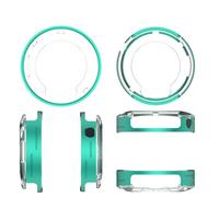 Metal Hard Case for CMF BY NOTHING Watch Pro 3 Smartwatch Protective Cover Frame Screen Protector Impact resistance Drop-proof (Green)