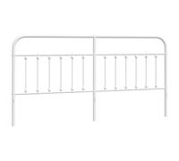 Metal Headboard Bedroom Accessory Bed Header Decorative Bed Headboard vidaXL