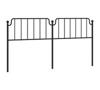 Metal Headboard Bedroom Home Decor Bed Header Guest Room Bed Headboard vidaXL