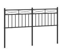 Metal Headboard Bedroom Home Decor Bed Header Guest Room Bed Headboard vidaXL