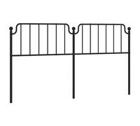 Metal Headboard Bedroom Home Decor Bed Header Guest Room Bed Headboard vidaXL
