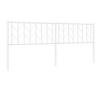 Metal Headboard Bedroom Home Decorative Bed Header Metal Bed Headboard vidaXL