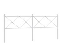 Metal Headboard Bedroom Home Decorative Bed Header Panel Bed Headboard vidaXL