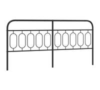 Metal Headboard Bedroom Home Decorative Bed Header Panel Bed Headboard vidaXL